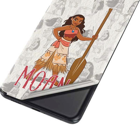 Disney Princess Moana Pattern Galaxy S21 Plus 5G Skin